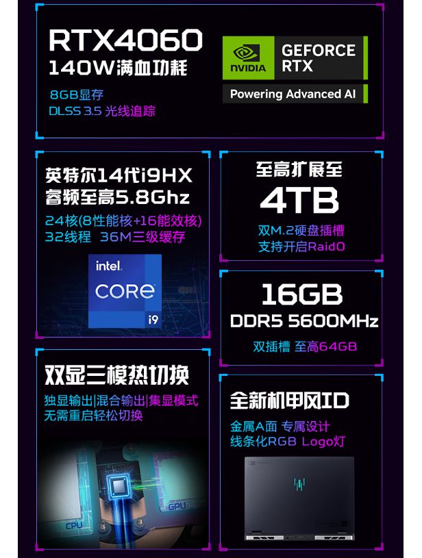 X90三款强力游戏本补贴后不足7000元PP电子游戏14650HX14700H(图4)